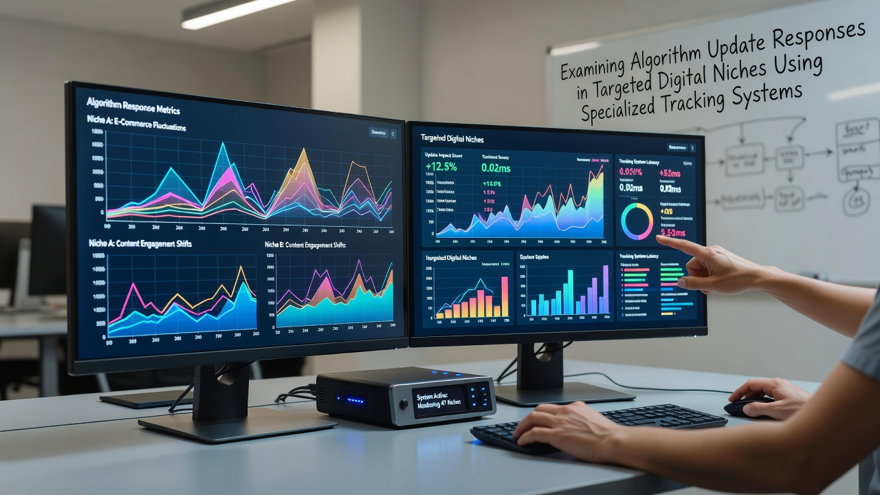 Examining Algorithm Update Responses in Targeted Digital Niches Using Specialized Tracking Systems