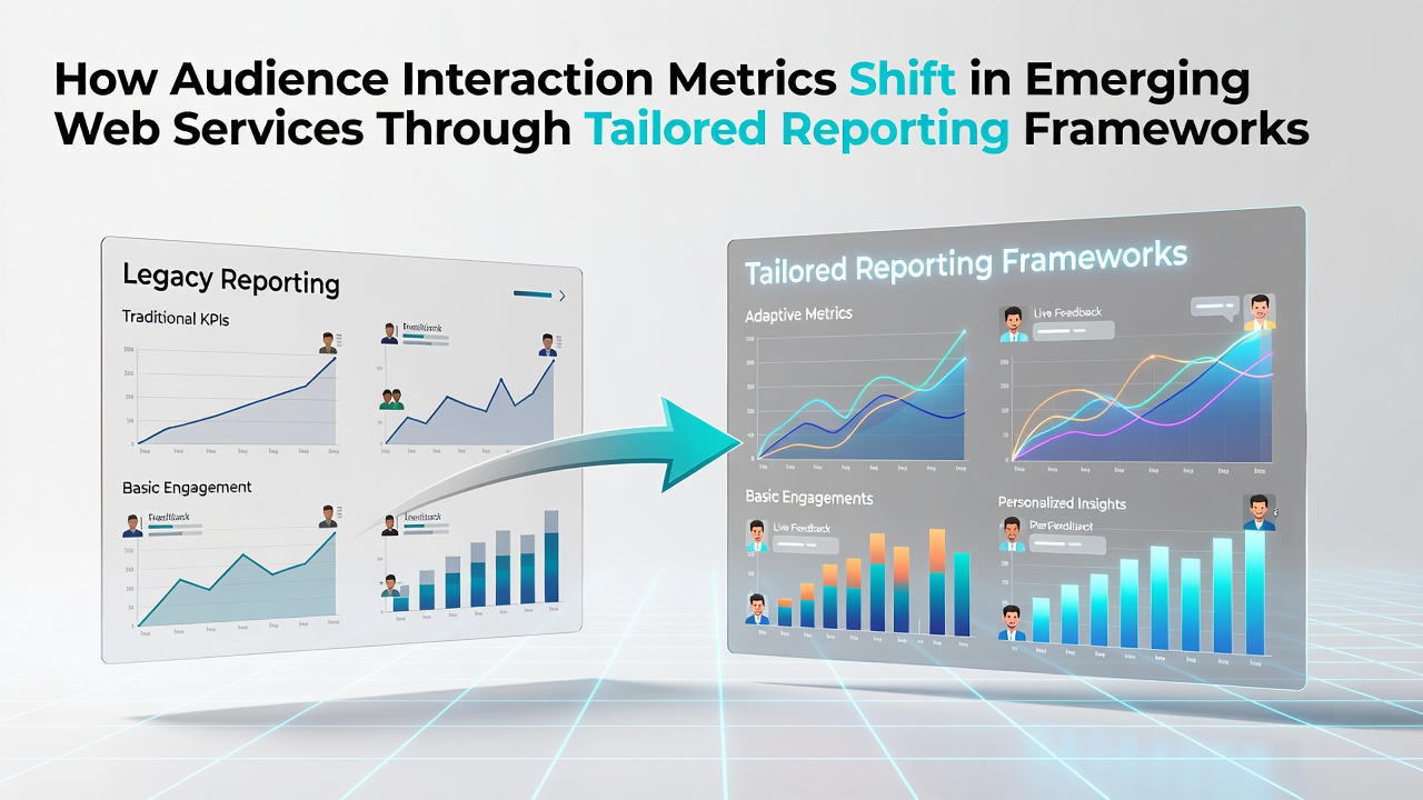 How Audience Interaction Metrics Shift in Emerging Web Services Through Tailored Reporting Frameworks